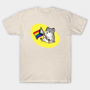 Hamster Pride Progress Flag T-Shirt